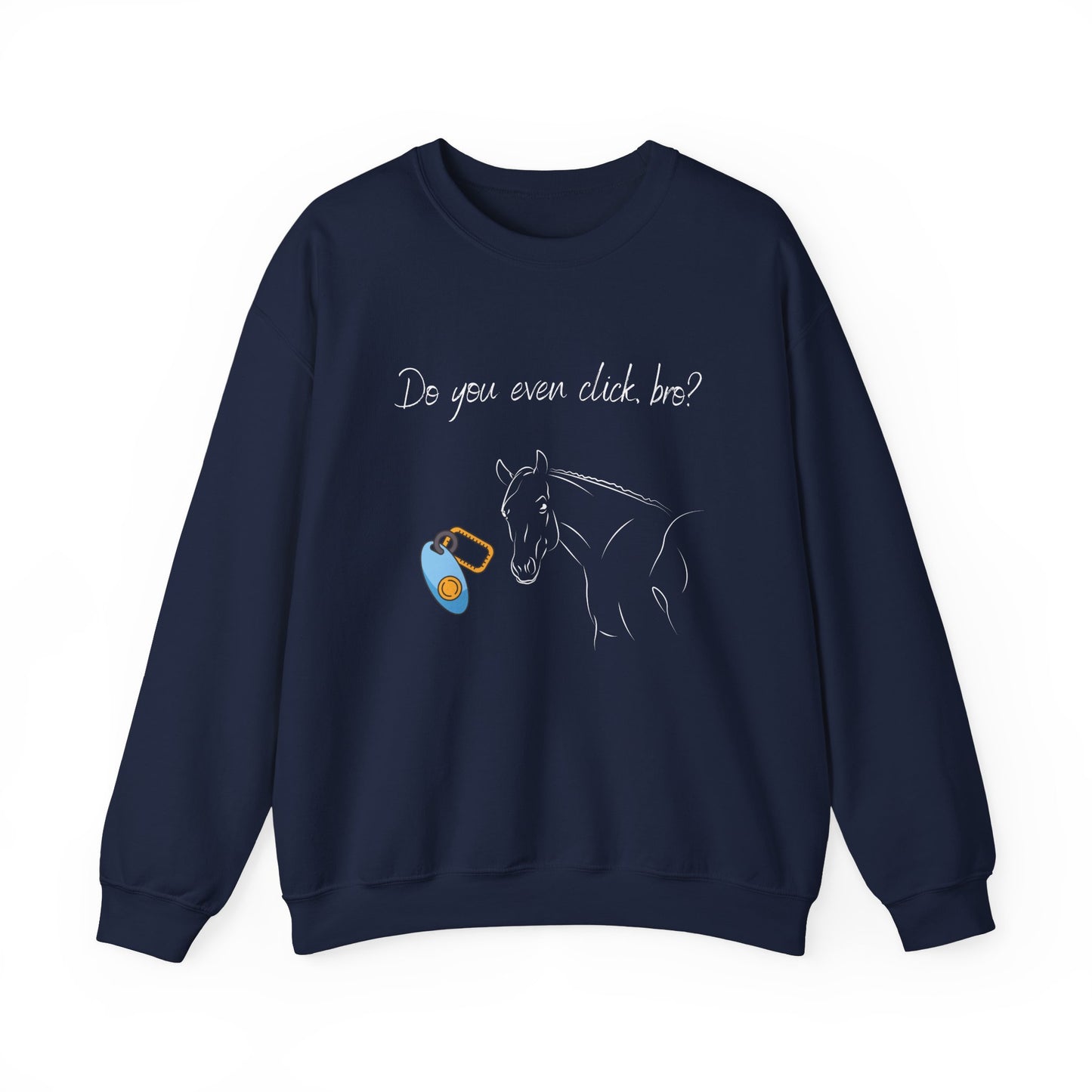 Do You Even Click? Crewneck Sweatshirt