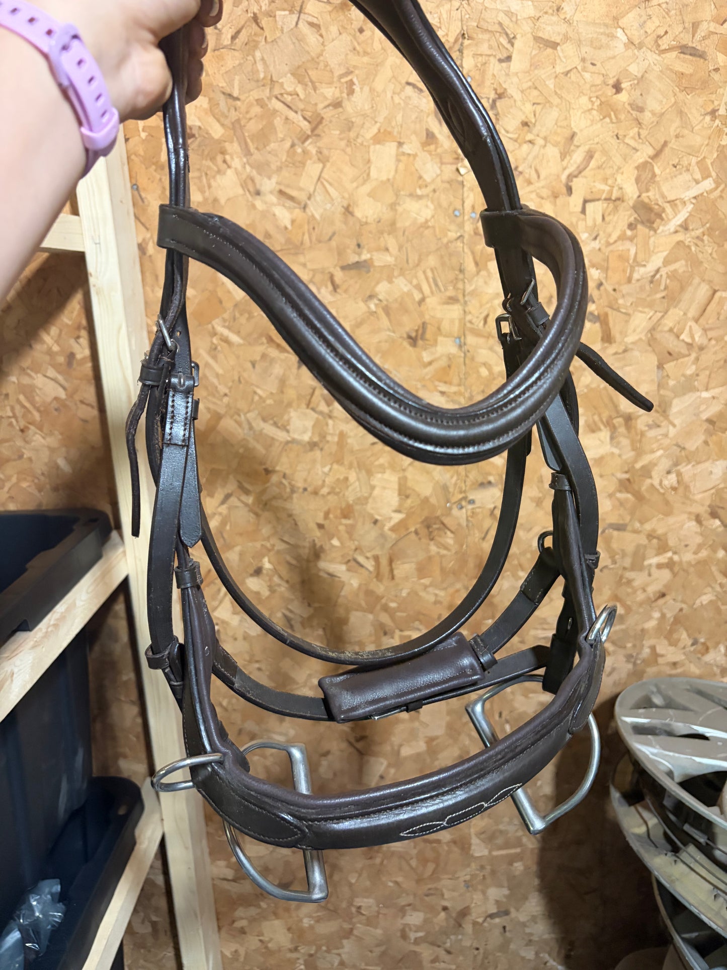 Marlow Convertible Multi Bridle with Bit Included! - Dark Brown - Cob