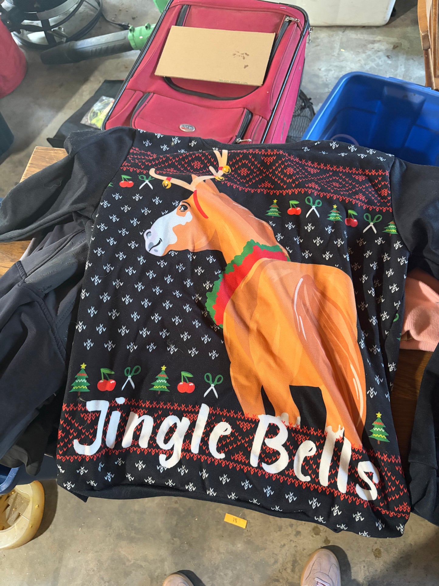 Banksy Christmas Sweater - Small
