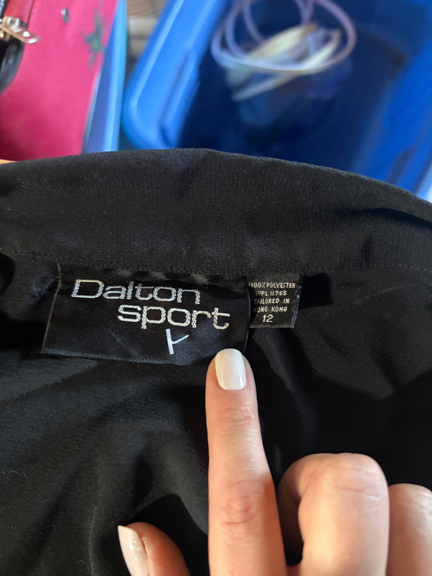 Dalton Sport Black Sweater