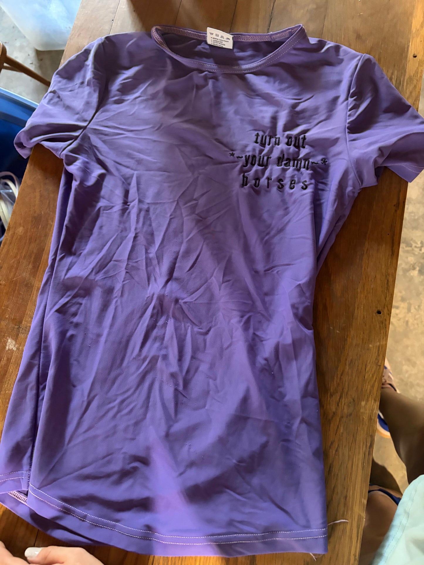 'Turn out Your Damn Horses' Crewneck T-Shirt