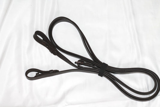 Leather Reins - Dark Brown