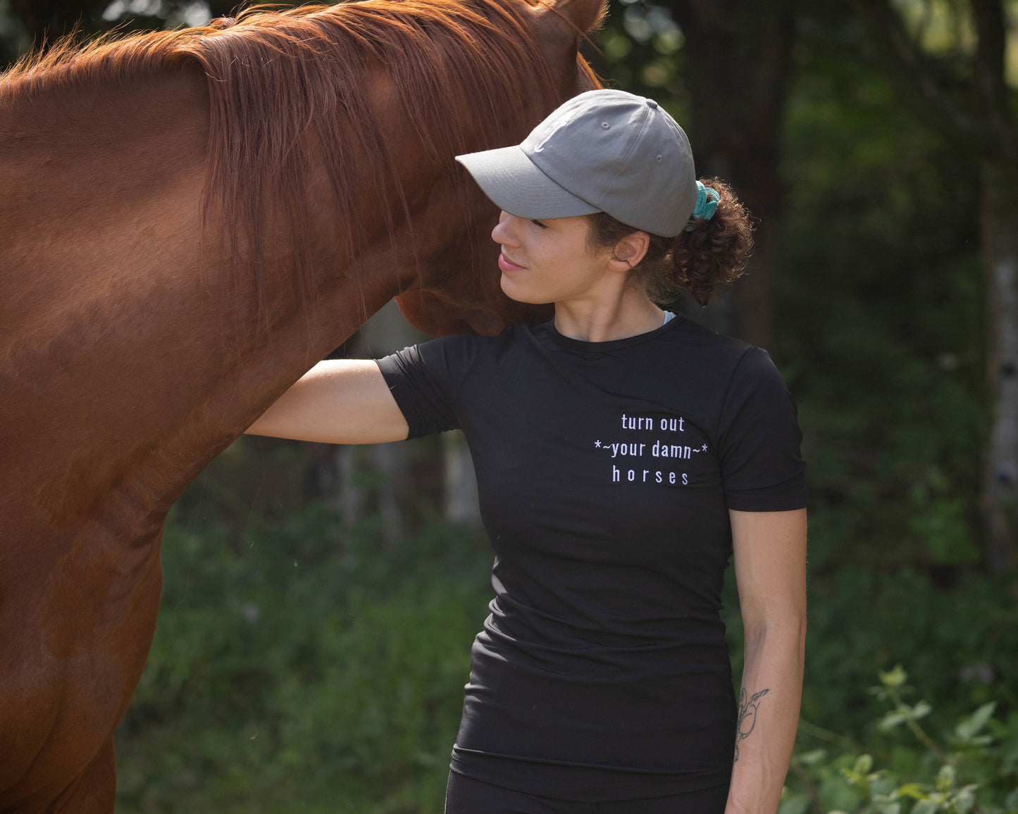 Turn Out Your Damn Horses Athletic Crew Neck
